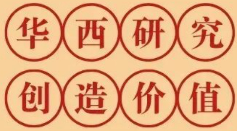 华西研究二维码与徽章