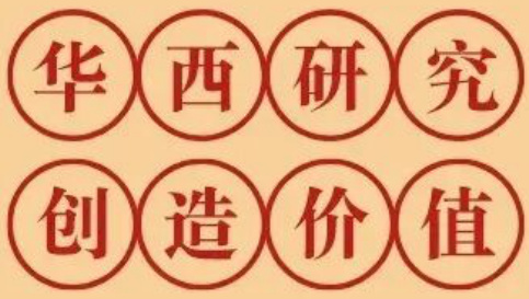 华西研究二维码及标题章